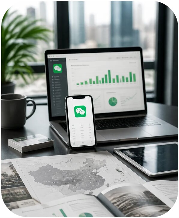 Продвижение бизнеса в WeChat по цене от 25420 р. | Фиалан-Нфт